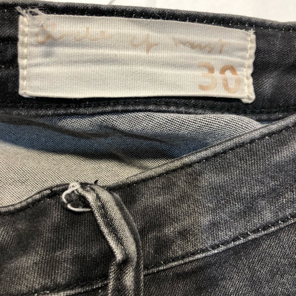 Circle of Trust Black Salt Wash Regular Fit double waist Jeans Size 30 - Picture 6 of 12